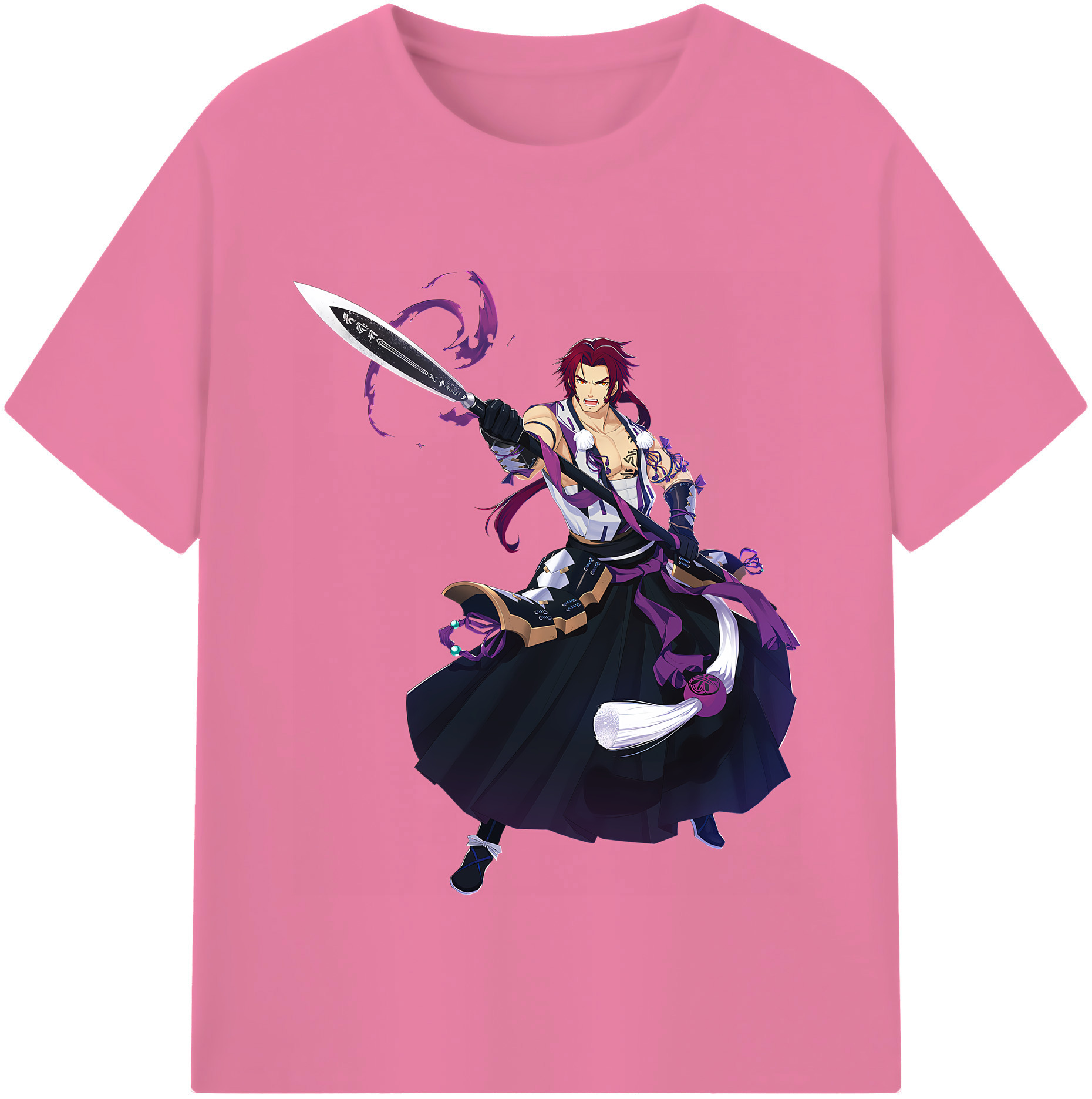 （画像用） 刀剣乱舞 Touken Ranbu 綿100％半袖Tシャツ（フロントプリント）